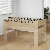 Futbolo stalas Sonoma ąžuolas 146,5 x 74 x 85 cm