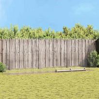 Vištų narvas 2 pcs Sidabro 600 x 100 x 210 cm Cinkuota plienas