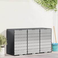 Rato konteinerių laikymas 3 konteineriams 340 x 77.5 x 115.5 cm