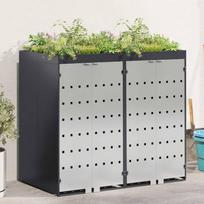 Rato konteinerių laikymas 3 konteineriams 340 x 77.5 x 115.5 cm