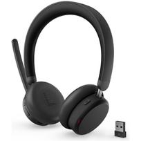 Lenovo Belaidės ausinės 4XD1S19778, ANC, Bluetooth 5.3, 32Ω, 20-20000Hz, 30m, juodos, 1x USB-C imtuvas