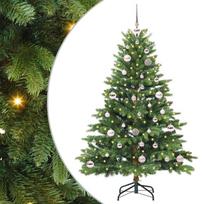 Dirbtinė Kalėdų eglutė su 150 LED Žalia 150 cm PE ir PVC