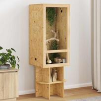 Terariumas Ruda 50 x 50 x 130 cm OSB