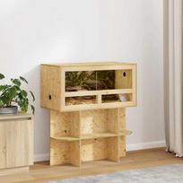 Terariumas Ruda 80 x 40 x 90 cm OSB