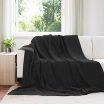Mesti antklodės 6 pcs Juoda 220 x 240 cm Flysas