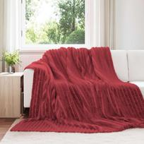 Mesti antklodės 6 pcs Bordo raudona 240 x 220 cm Flysas