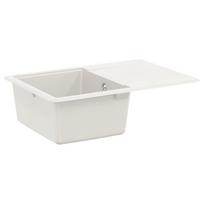 Kriauklė Balta 670 x 460 mm 80% Kvarcas ir 20% Derva