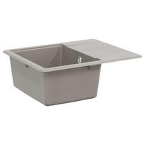 Kriauklė Pilka 560 x 460 mm 80% Kvarcas ir 20% Derva