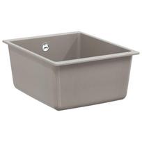 Kriauklė Pilka 370 x 460 mm 80% Kvarcas ir 20% Derva