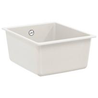 Kriauklė Balta 370 x 460 mm 80% Kvarcas ir 20% Derva