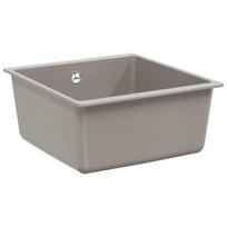 Kriauklė Pilka 430 x 460 mm 80% Kvarcas ir 20% Derva