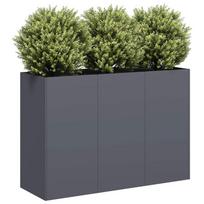Lovelis, antracito, 120x40x80cm, šaltai valcuotas plienas