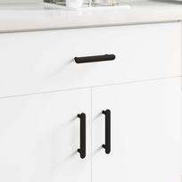 Spintelės rankena 474 pcs Juoda 121 x 16.6 x 28.3 mm Geležis