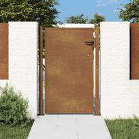 Sodo vartai, 100x125 cm, Corten plienas