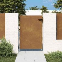 Sodo vartai, 85x125 cm, Corten plienas
