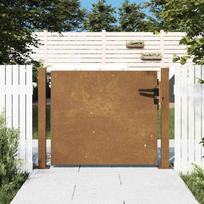 Sodo vartai, 100x75 cm, Corten plienas