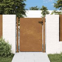 Sodo vartai, 100x125 cm, Corten plienas