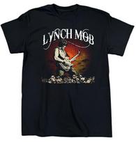 NEW Lynch Mob Band Gift For Fans Heavy Cotton Black T Shirt S-5XL SE785 Unisex T-Shirt M
