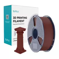 SUNLU PLA High-Speed Marble Filament (brick red)