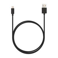 Veho Pebble 20cm MFI Lightn. cable Black - Retail packaged