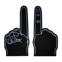 Giant Foam Finger 18 Inch Single Finger Cheer Gloves DIY Blank Foam Hand We'Re Number 1 Foam Hand Cheerleading Props for Sports juoda