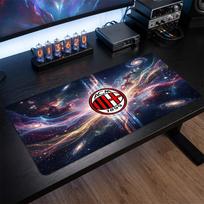 AC Milan Printed Large Mouse Pad, Non Slip Soft Rubber Gaming Desk Mat for Office Laptop Computer Decor 30cmx60cm（11.8x23.6inch）