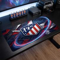 Atletico Madrid Printed Large Mouse Pad, Non Slip Soft Rubber Gaming Desk Mat for Office Laptop Computer Decor 30cmx60cm（11.8x23.6inch）