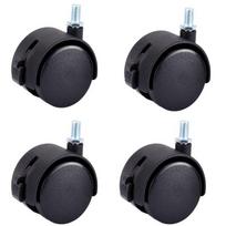 For Industrial Furniture Trolley M8 Screw Chair Wheel Office Chair Caster Furniture Caster Roller Screw with Brake