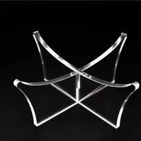 Transparent acrylic basketball hoop, ball holder base, ball display stand, placement bracket, display platform