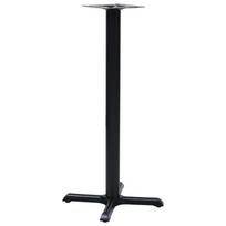 Bistro stalo koja, juodos spalvos, 56x56x107cm, ketus