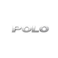 3D ABS POLO Automobilio Galinės Bagažinės Raidės Lipdukas Ženklelis Logotipas Emblema Ženklinimas Automobilių Aksesuarai Skirta VW gray