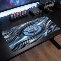 Manchester City Printed Large Mouse Pad, Non Slip Soft Rubber Gaming Desk Mat for Office Laptop Computer Decor 30cmx60cm（11.8x23.6inch）