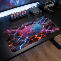 Manchester City Printed Large Mouse Pad, Non Slip Soft Rubber Gaming Desk Mat for Office Laptop Computer Decor 30cmx60cm（11.8x23.6inch）