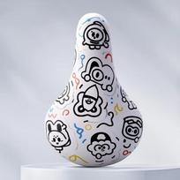 Cartoon Design Children's Bicycle Seat PU and Foam Bicycle Cushion Bicycle Saddle  Riding Equipment Style 2