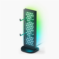 Nanoleaf Pegboard Desk Dock - illuminated docking station for peripherals