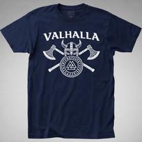VALHALLA T-shirt tee Norse Odin Viking Ragnarok Thor Odin Loki rune mythology M