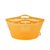 Reusable Silicone Slow Cooker Liner Hear-Resistant Leak-proof Slow Cooking Pot Liner Non-Slip with Handle Slow Cooker Divider oranžinė