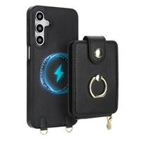 Wallet Case for Samsung Galaxy A14 A15 A16 A17 A26 A36 A53 A56 Crossbody Zipper Purse Detachable Flip Card Holder Magnetic Cover For Galaxy A13 juoda