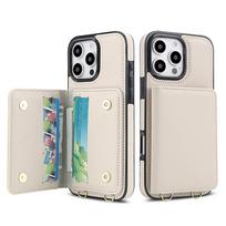 Case for iPhone 16e/16/15 Pro Max 16 Plus, Wallet Case with[6 Card Holders][RFID Blocking] Magnetic Closure Anti-Slip Shockproof For iPhone 15 Pro