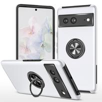 Shockproof Case for Google Pixel 6A 7 Pro Protective Phone Covers with Car Magnetic Bracket Ring Kickstand Case for Pixel 7 Pro for Pixel 7 sidabras