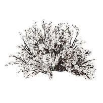 T02C!16 Pcs Artificial Flowers Real Touch Gypsophila Faux Flowers For Home Floral Arrangements Wedding Outdoor Decor