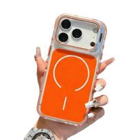 Magnetic Camera Mount Phone Case for iPhone 17 Pro Max, iPhone 16 Pro, iPhone 15/14 Pro, and iPhone 13/12 with Non-Slip Edges For iPhone 16 ProMax