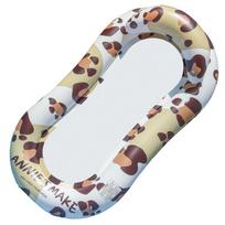 Inflatable Pool Float Lounge Water Hammock Leopard Print Floating Chair Adults Swimming Pool Mesh Mattress 1pc 141x72cm