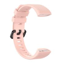 Replacement Smart watch Soft Bracelet Strap Wristbands Sports Silicone Watch Band rožinė