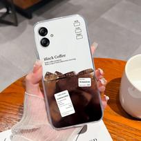 Dėklas skirtas Samsung A04E A20S A03 A14 A52 A32 A54 A23 A24 A33 telefono dangtelis Cute Panda Butterfly skaidrus smūgiams atsparus minkštas silikonas, skirtas Galaxy buferiui Samsung A01