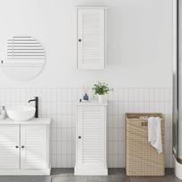 Vonios baldų rinkinys VIGO 2 pcs Balta ir senovinė balta