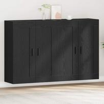 Prikabinama spinta 2 pcs Amatininkų ąžuolas 69,5 x 34 x 90 cm