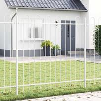 Sodo tvora 2 pcs Pilka 3,4 x 1 m Miltelinis plienas