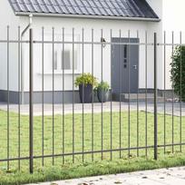 Sodo tvora 4 pcs Pilka 6,8 x 1,5 m Miltelinis plienas