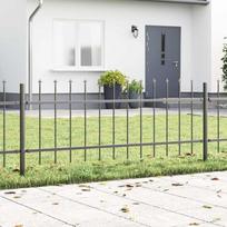 Sodo tvora 7 pcs Pilka 11,9 x 0,6 m Miltelinis plienas